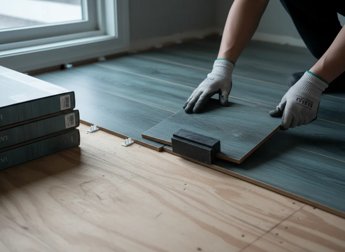 Luxury Vinyl Plank Installation company in Hye, TX